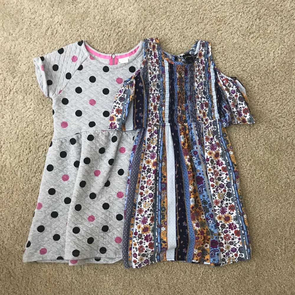 Two fall dresses.